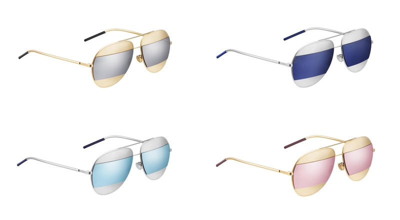 DIORSPLIT太陽眼鏡,價格皆為NT$19,800